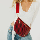 Westlyn Woven Bum Bag - Brown-290 Bag/Handbags-Pretty Simple-The Lovely Closet, Women's Fashion Boutique in Alexandria, KY