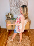 Floral Frenzy Top-100 Short Sleeve Tops-Pol Clothing-The Lovely Closet, Women's Fashion Boutique in Alexandria, KY