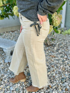 Risen - High Rise Crop Wide Leg Denim Pants-210 Jeans-Risen-The Lovely Closet, Women's Fashion Boutique in Alexandria, KY