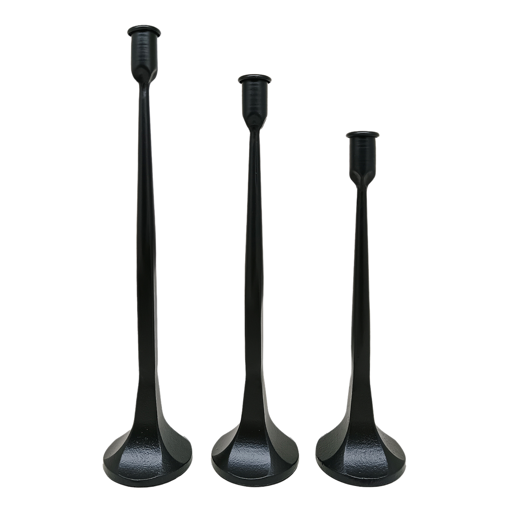 Cast Iron Taper Candle Holders, Set of 3-310 Gift-Sweet Water Decor-The Lovely Closet, Women's Fashion Boutique in Alexandria, KY