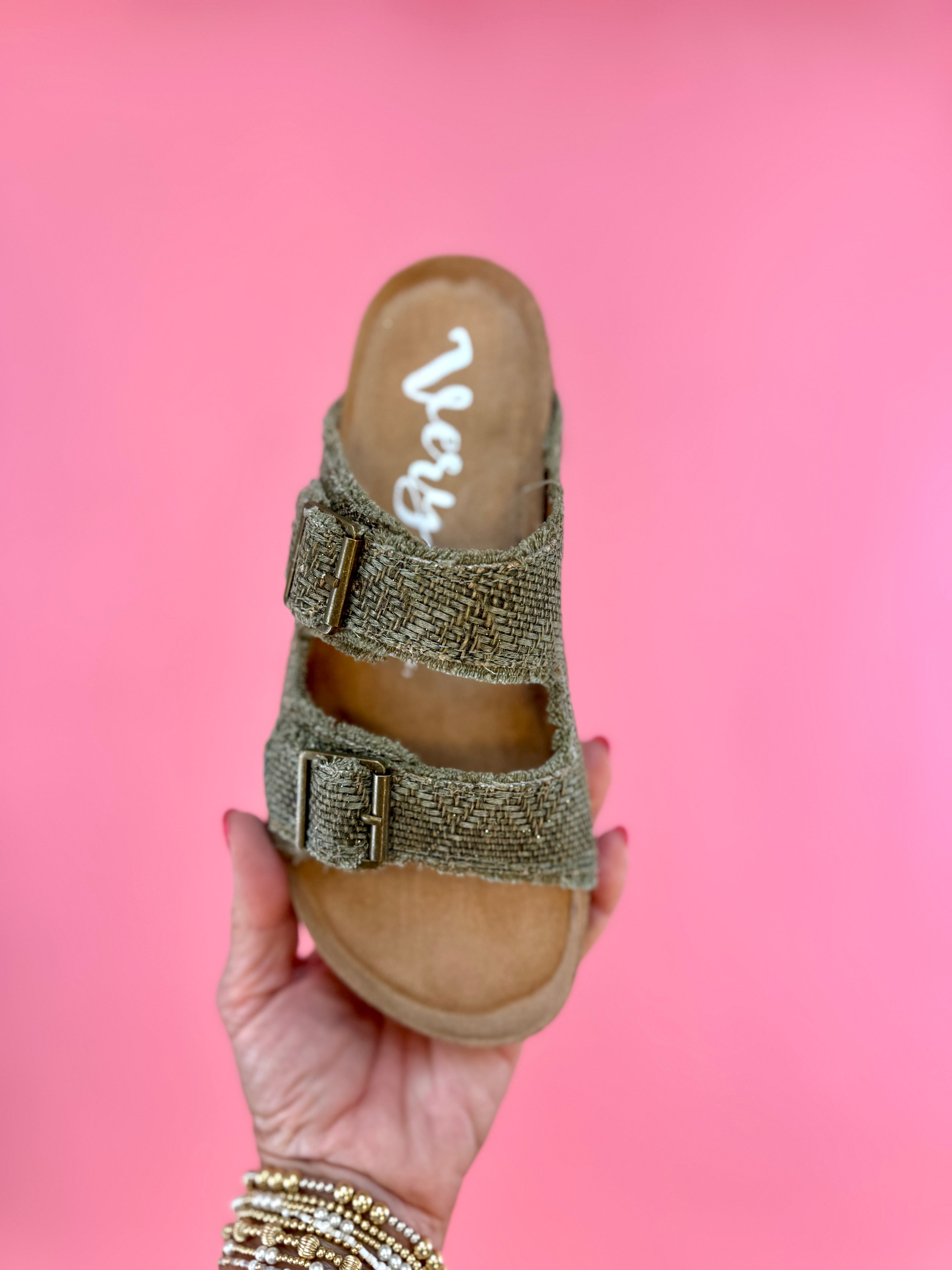 Very G Jesse - Khaki-270 Shoes-Very G-The Lovely Closet, Women's Fashion Boutique in Alexandria, KY