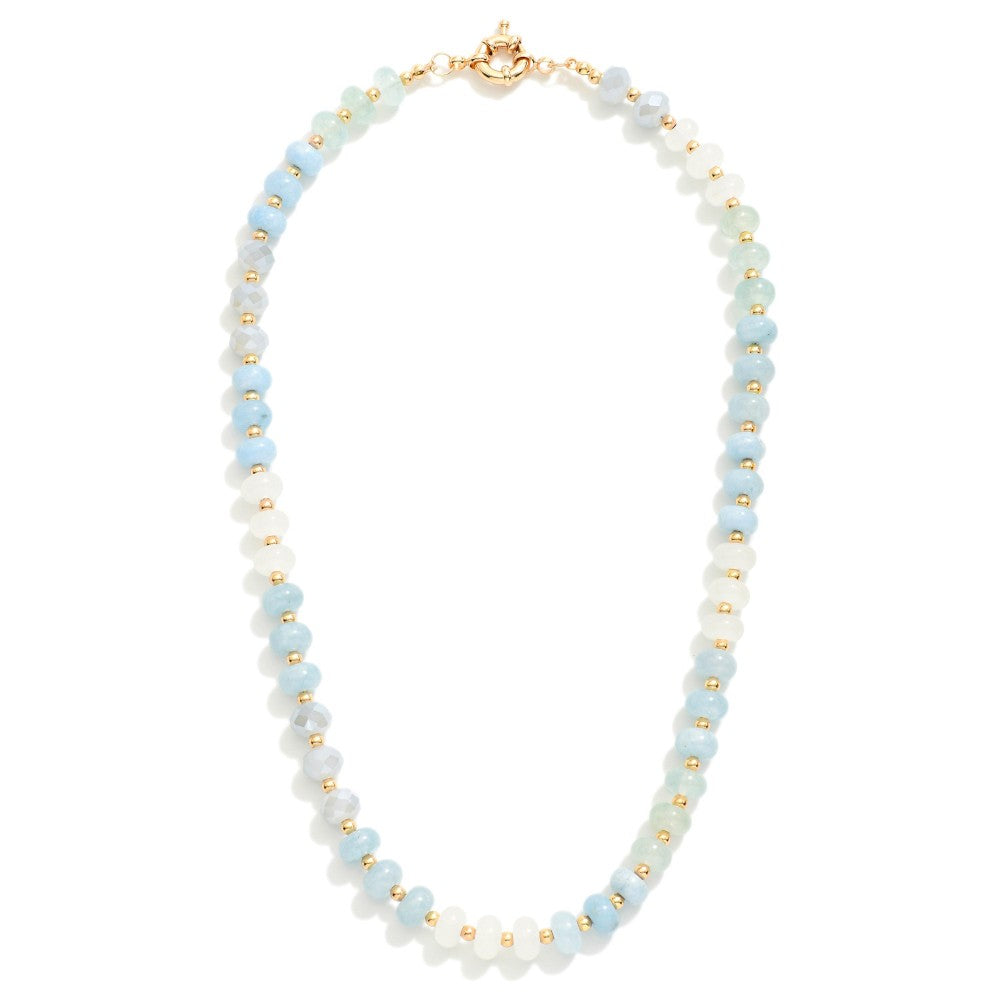 Candy Bead Beaded Necklace-280 Accessories-judson-The Lovely Closet, Women's Fashion Boutique in Alexandria, KY