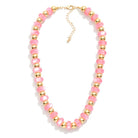 Chunky Beaded Spring Necklace-280 Accessories-judson-The Lovely Closet, Women's Fashion Boutique in Alexandria, KY