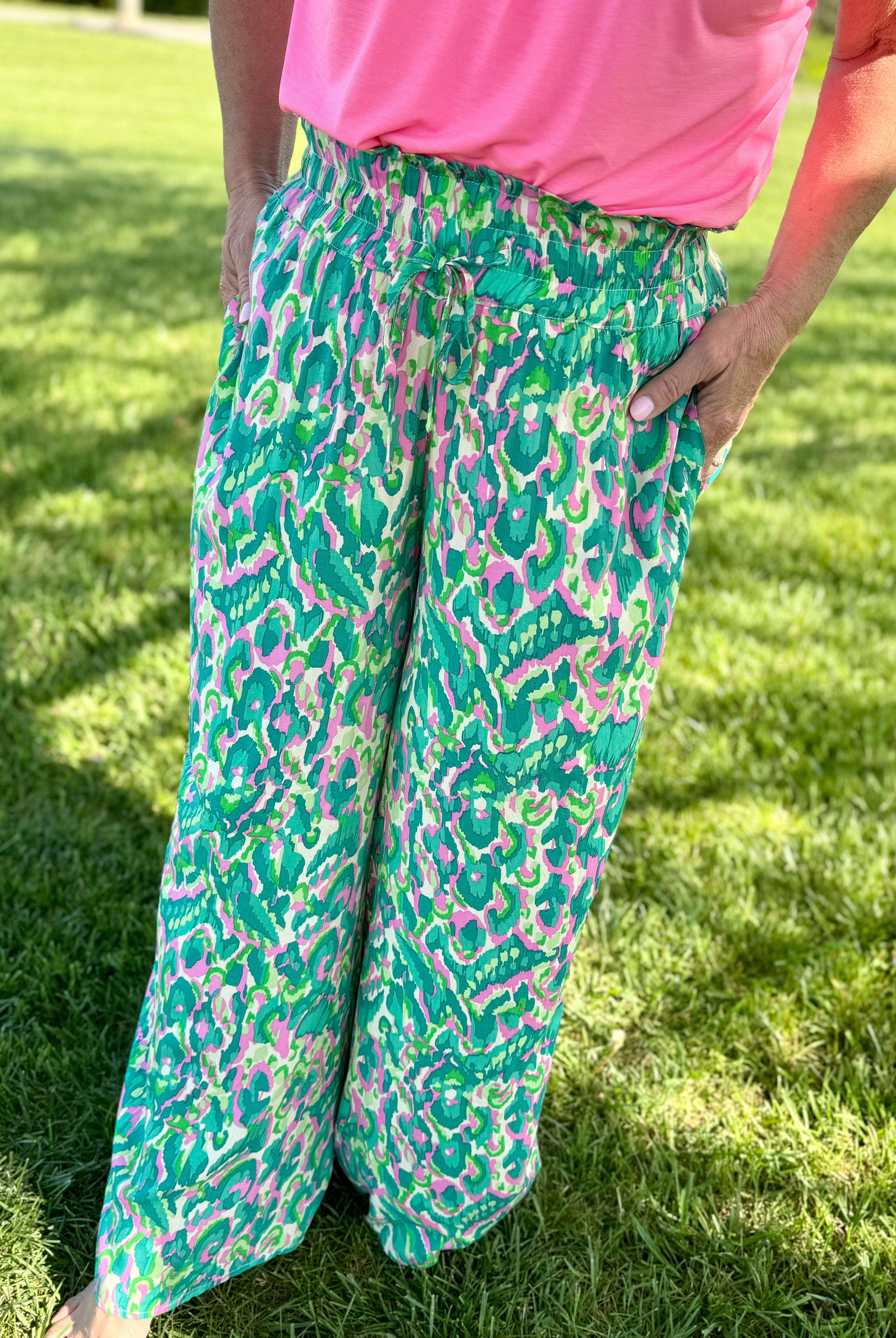 Take a Trip Palazzo Pant-Pants-The Lovely Closet-The Lovely Closet, Women's Fashion Boutique in Alexandria, KY