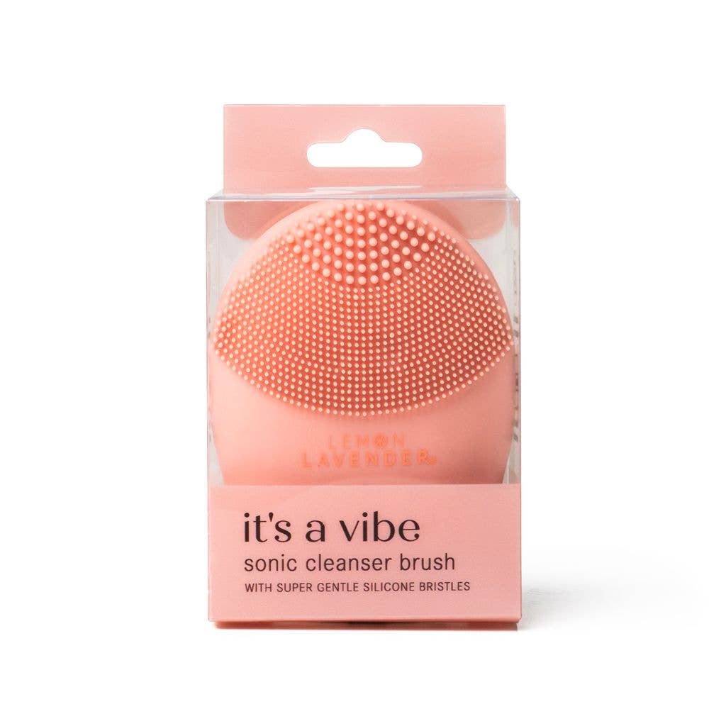 Lemon Lavender It's a Vibe Sonic Cleanser Brush-310 Gift-DM Merchandising-The Lovely Closet, Women's Fashion Boutique in Alexandria, KY