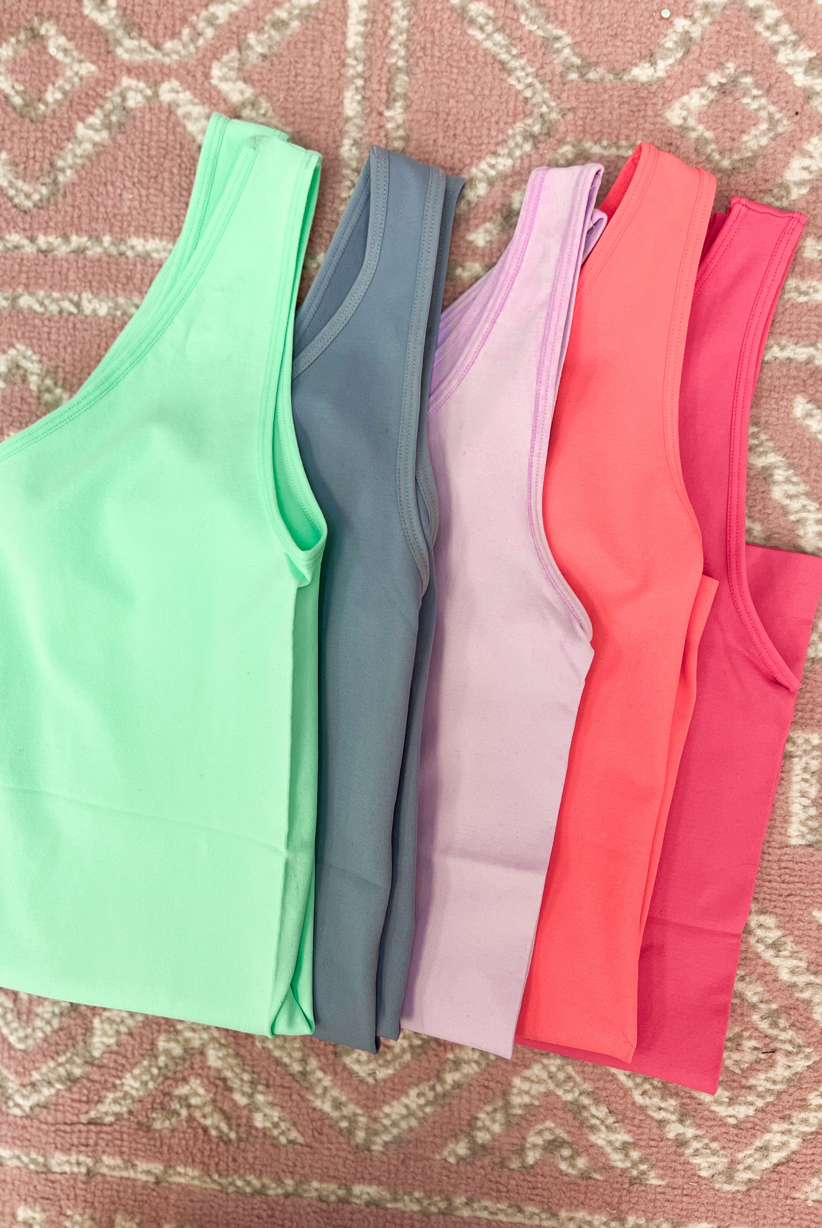 Spring Reversible Tanks-Tank Tops-The Lovely Closet-The Lovely Closet, Women's Fashion Boutique in Alexandria, KY