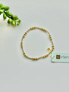 EXTENDS 4mm Dignity Joy Gold Bracelet-260 eNewton-eNewton-The Lovely Closet, Women's Fashion Boutique in Alexandria, KY