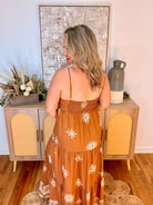 Setting Sun Maxi Dress-180 Dresses-Doe and Rae-The Lovely Closet, Women's Fashion Boutique in Alexandria, KY