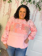 Oh Happy Day Top-110 Long Sleeve Top-easel-The Lovely Closet, Women's Fashion Boutique in Alexandria, KY