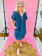 Denim For Days Dress-180 Dresses-easel-The Lovely Closet, Women's Fashion Boutique in Alexandria, KY