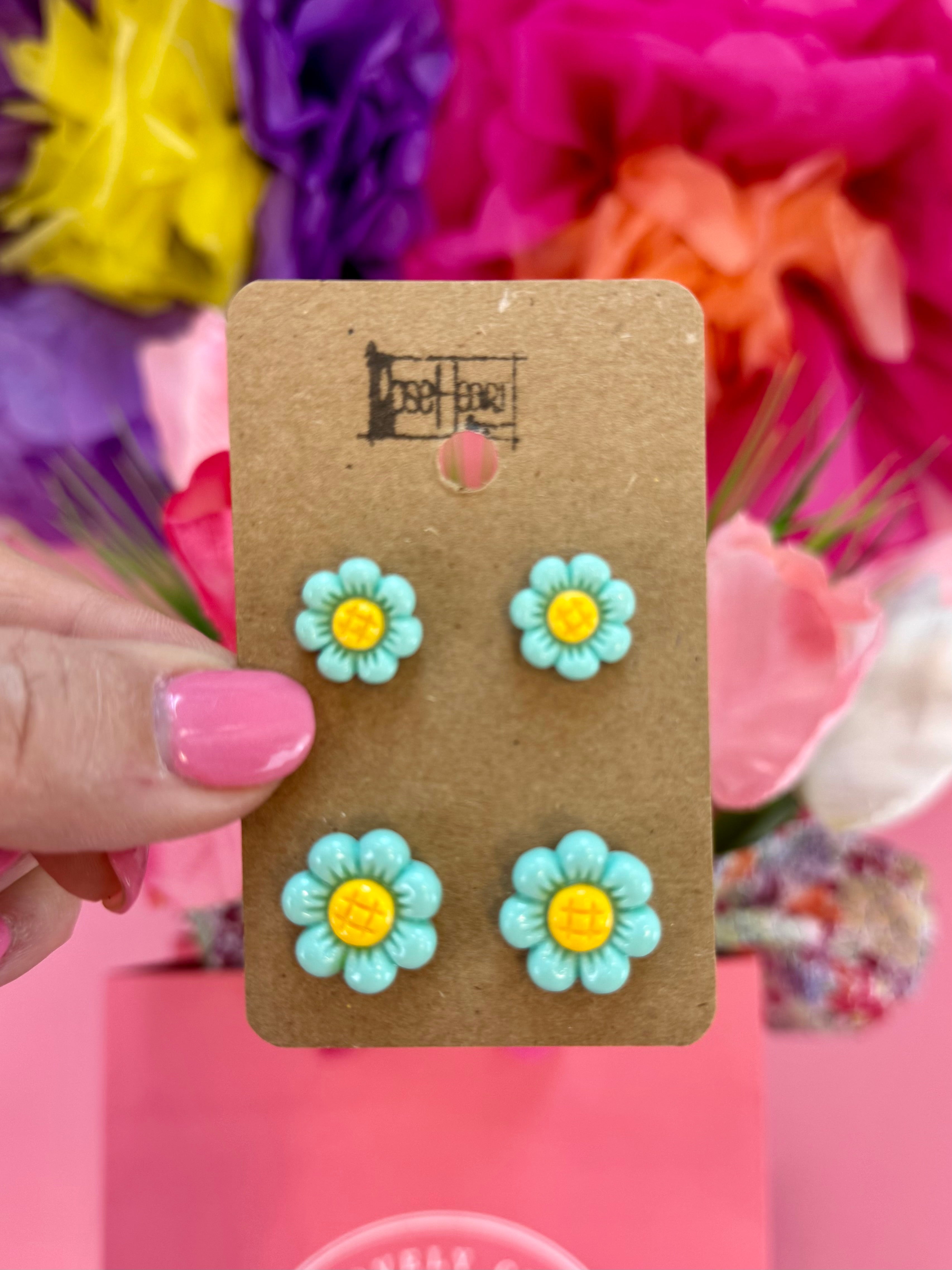 RoseHeart Mommy & Me Earring Set-The Lovely Closet-The Lovely Closet, Women's Fashion Boutique in Alexandria, KY