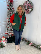 Weekend Puffer Vest - Hunter Green-170 Jackets/Outerwear-zenana-The Lovely Closet, Women's Fashion Boutique in Alexandria, KY