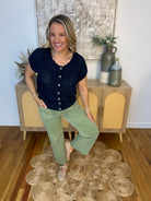 Coastline Short Sleeve Cadigan-100 Short Sleeve Tops-Blu Pepper-The Lovely Closet, Women's Fashion Boutique in Alexandria, KY