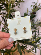 Signature Gold Cross Stud - Gemstone-260 eNewton-eNewton-The Lovely Closet, Women's Fashion Boutique in Alexandria, KY