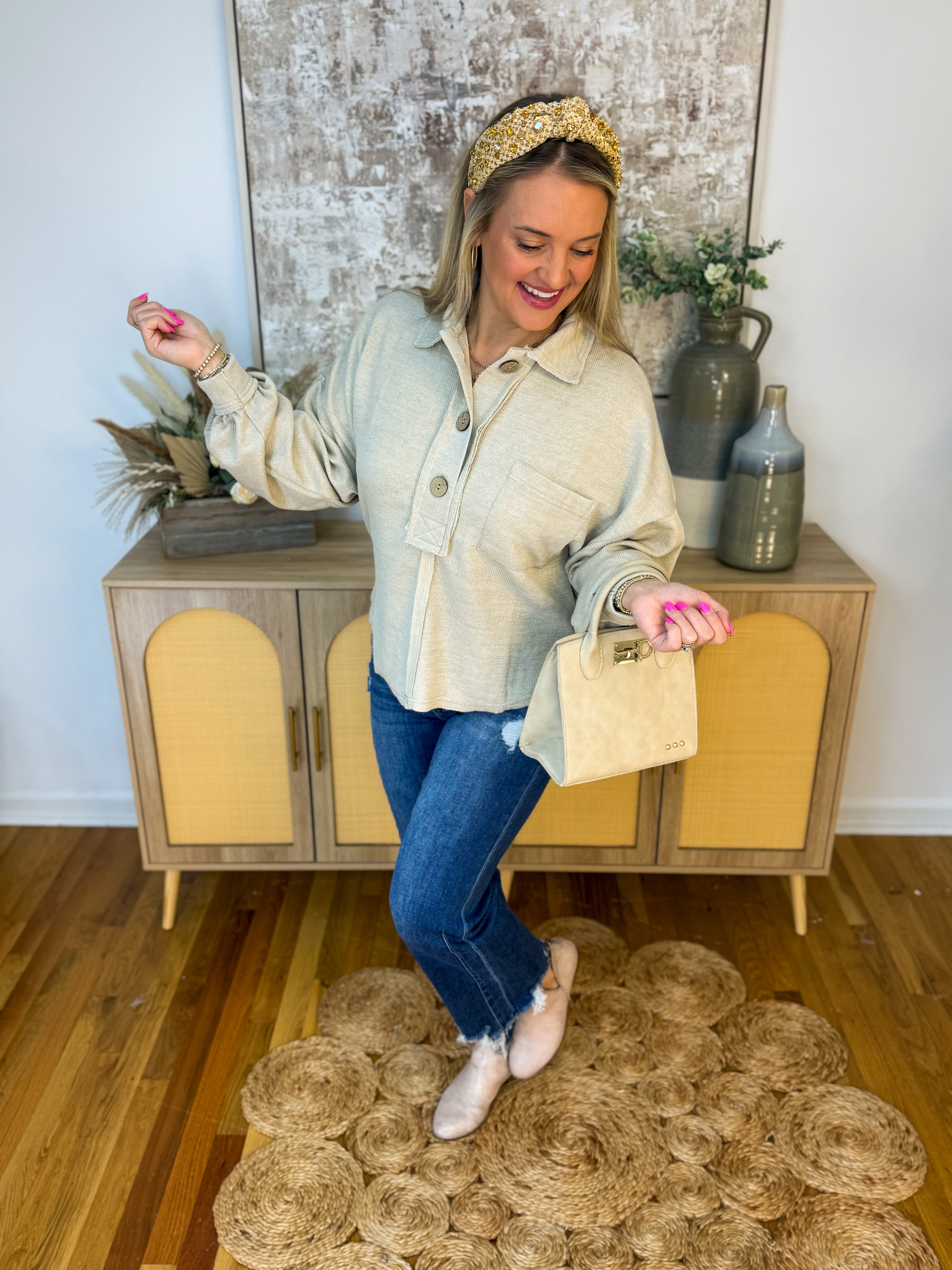 Charming Pullover-110 Long Sleeve Top-Blu Pepper-The Lovely Closet, Women's Fashion Boutique in Alexandria, KY