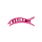 Flat Hair Clip | Small | Pink Heart to Heart-300 Headwear-TELETIES-The Lovely Closet, Women's Fashion Boutique in Alexandria, KY