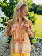 This is My Color Blouse-110 Long Sleeve Top-The Lovely Closet-The Lovely Closet, Women's Fashion Boutique in Alexandria, KY