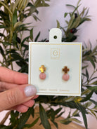 Signature Gold Cross Stud - Gemstone-260 eNewton-eNewton-The Lovely Closet, Women's Fashion Boutique in Alexandria, KY