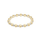 EXTENDS Pearl Grateful 6mm Gold Bead Bracelet-260 eNewton-eNewton-The Lovely Closet, Women's Fashion Boutique in Alexandria, KY