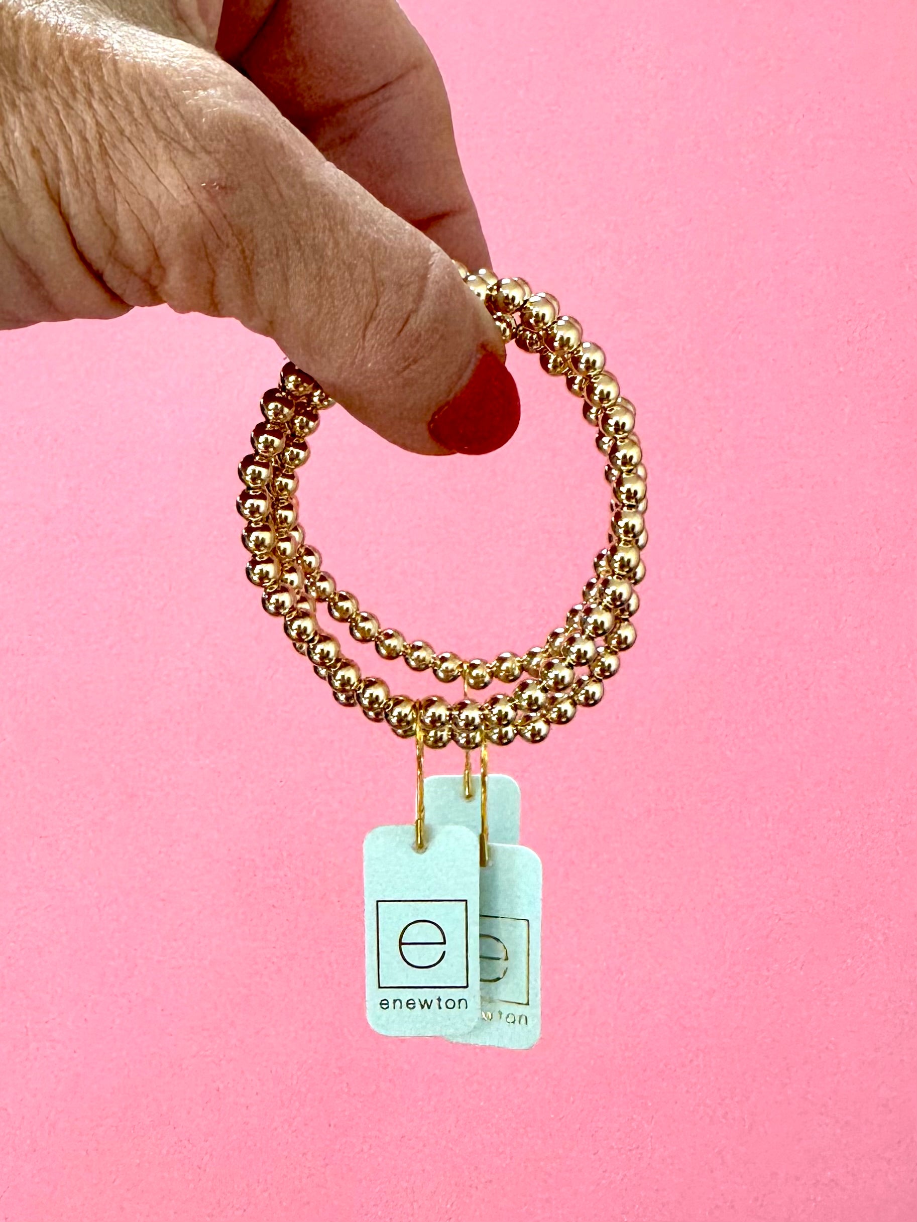 Classic Gold 5mm Bracelet-260 eNewton-enewton-The Lovely Closet, Women's Fashion Boutique in Alexandria, KY