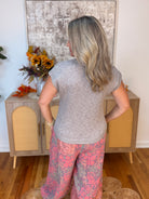 Ready for Fall Knit Top - Taupe-120 Sleeveless Tops-La Miel-The Lovely Closet, Women's Fashion Boutique in Alexandria, KY