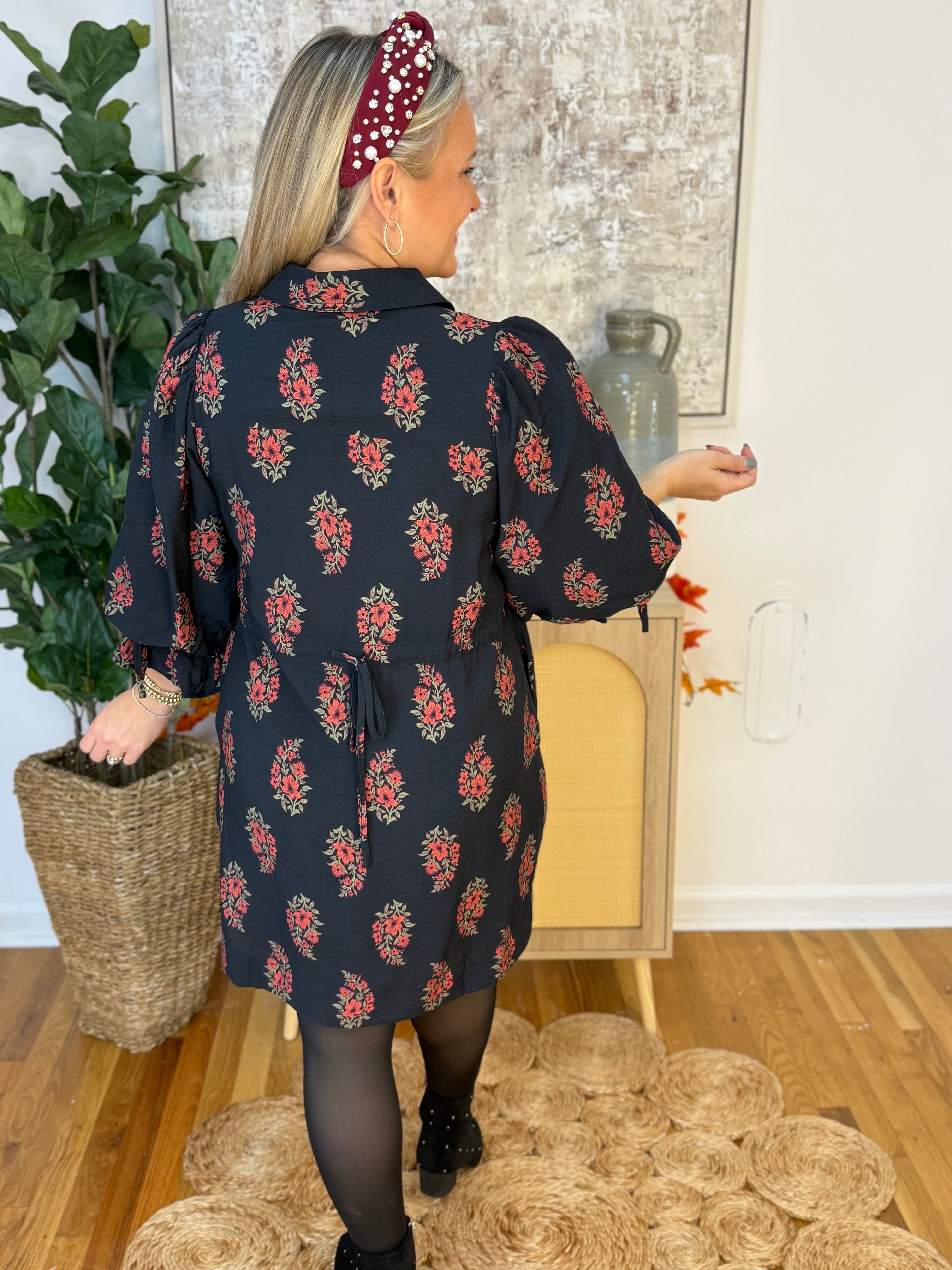 Merry Moments Lined Dress-180 Dresses-Entro-The Lovely Closet, Women's Fashion Boutique in Alexandria, KY