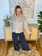 Wrapped in Love Heart Fleece Jacket-170 Jackets/Outerwear-Doe and Rae-The Lovely Closet, Women's Fashion Boutique in Alexandria, KY