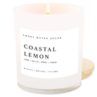 Coastal Lemon 11 oz Soy Candle-310 Gift-Sweet Water Decor-The Lovely Closet, Women's Fashion Boutique in Alexandria, KY