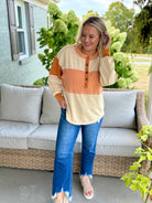 Pumpkin Spice Season Pullover-110 Long Sleeve Top-easel-The Lovely Closet, Women's Fashion Boutique in Alexandria, KY