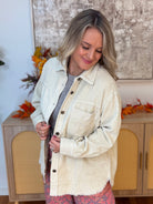 Urban Edge Oversized Shacket-170 Jackets/Outerwear-La Miel-The Lovely Closet, Women's Fashion Boutique in Alexandria, KY