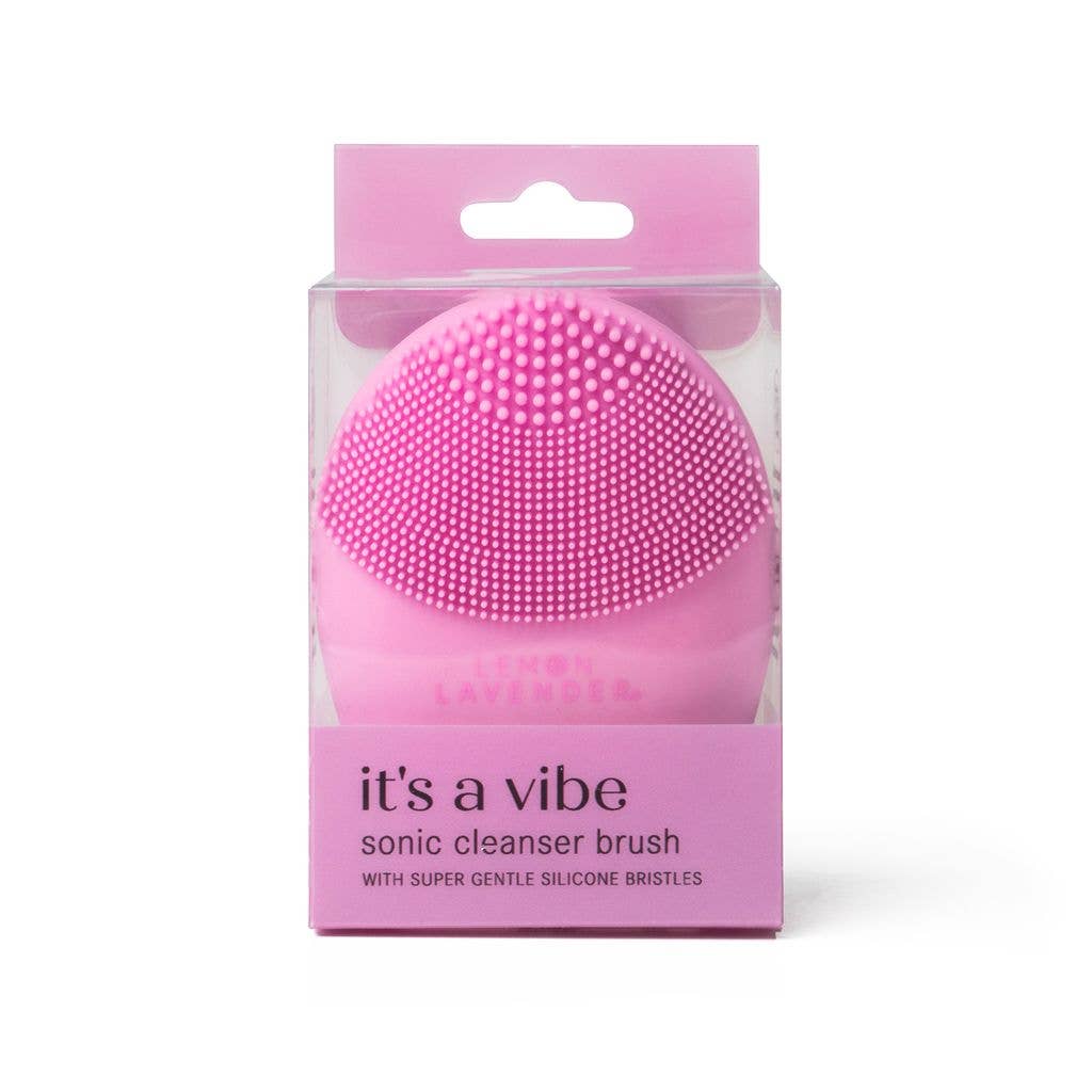 Lemon Lavender It's a Vibe Sonic Cleanser Brush-310 Gift-DM Merchandising-The Lovely Closet, Women's Fashion Boutique in Alexandria, KY