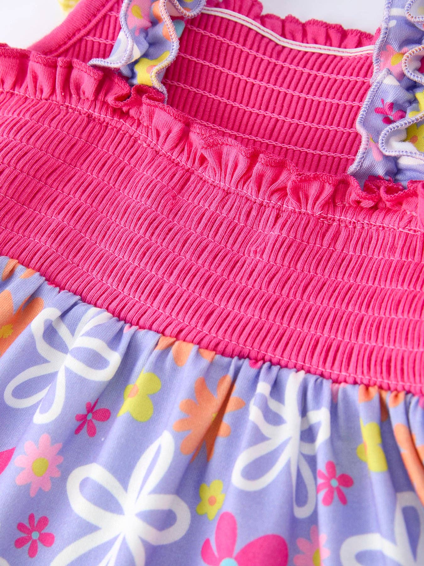 Soak Up the Sun Ruffle Smocked Dress-360 Carolines Closet-Rylee Faith Designs-The Lovely Closet, Women's Fashion Boutique in Alexandria, KY