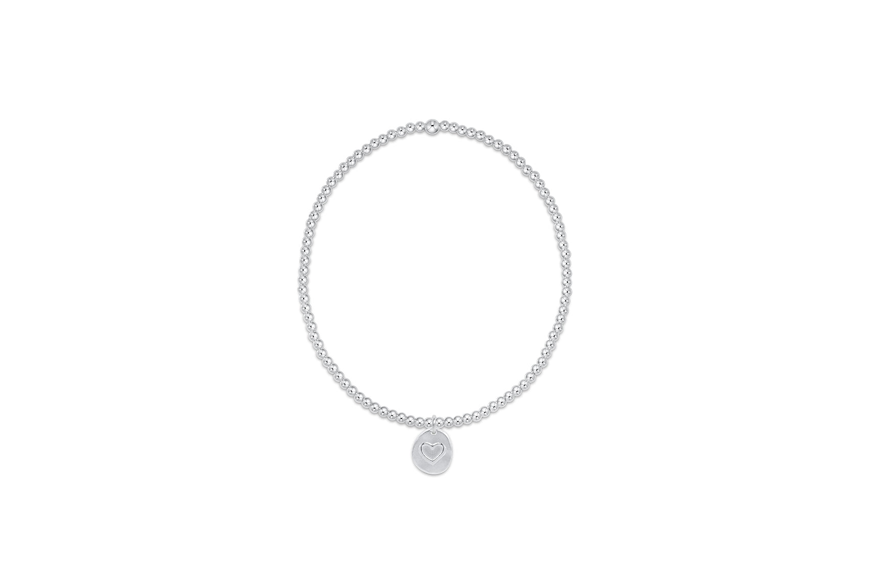 Classic Sterling 2mm Love Inspire Small Charm-260 eNewton-eNewton-The Lovely Closet, Women's Fashion Boutique in Alexandria, KY