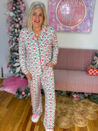 Charlotte Pant Set - Trimmed with Joy-190 Rompers/Jumpsuits/Sets-Mary Square-The Lovely Closet, Women's Fashion Boutique in Alexandria, KY