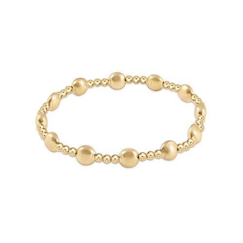 EXTENDS Honesty Sincerity 6mm Gold Bead Bracelet-260 eNewton-eNewton-The Lovely Closet, Women's Fashion Boutique in Alexandria, KY