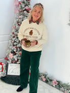 Jess Lea - Christmas Cookie Social Club Lux Pullover-350 Holiday-The Lovely Closet-The Lovely Closet, Women's Fashion Boutique in Alexandria, KY