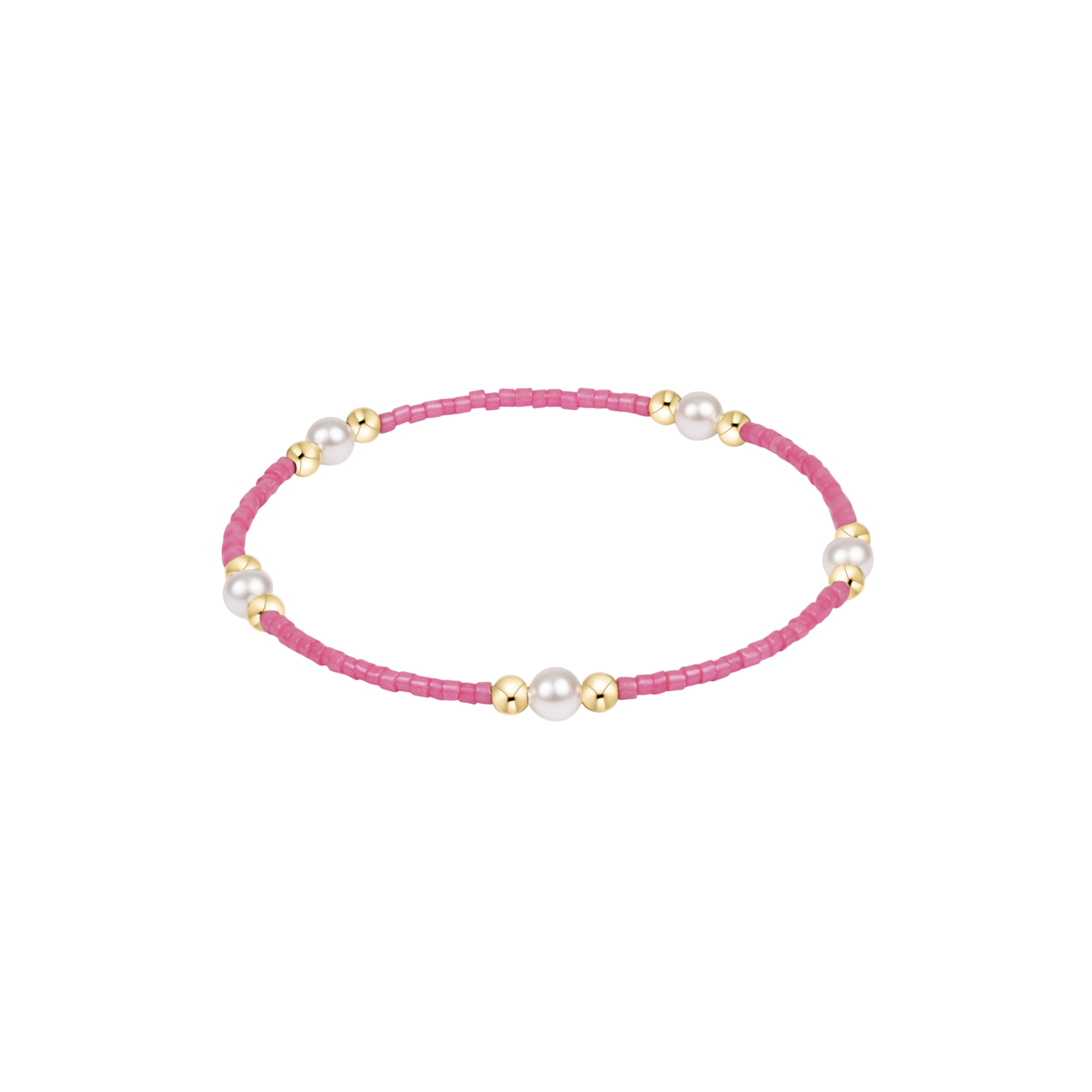 ENEWTON HOPE PURPOSE PEARL BRACELET - BUBBLEGUM-260 eNewton-eNewton-The Lovely Closet, Women's Fashion Boutique in Alexandria, KY
