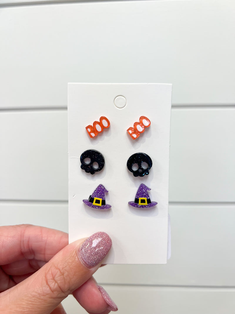Here for the Boos 3pc Earring Set