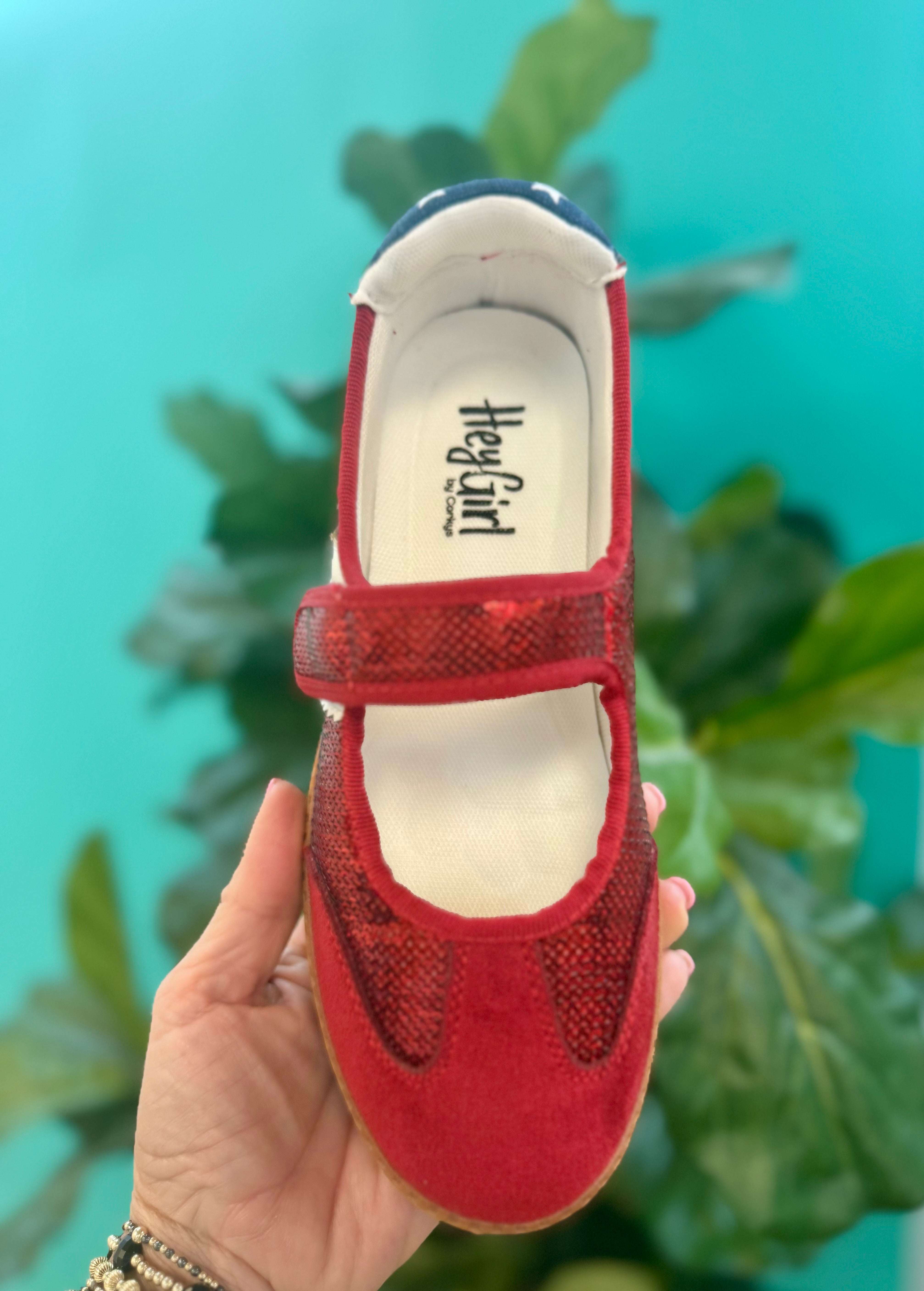 Corkys Americana Calm Down Sneakers-270 Shoes-Corkys-The Lovely Closet, Women's Fashion Boutique in Alexandria, KY
