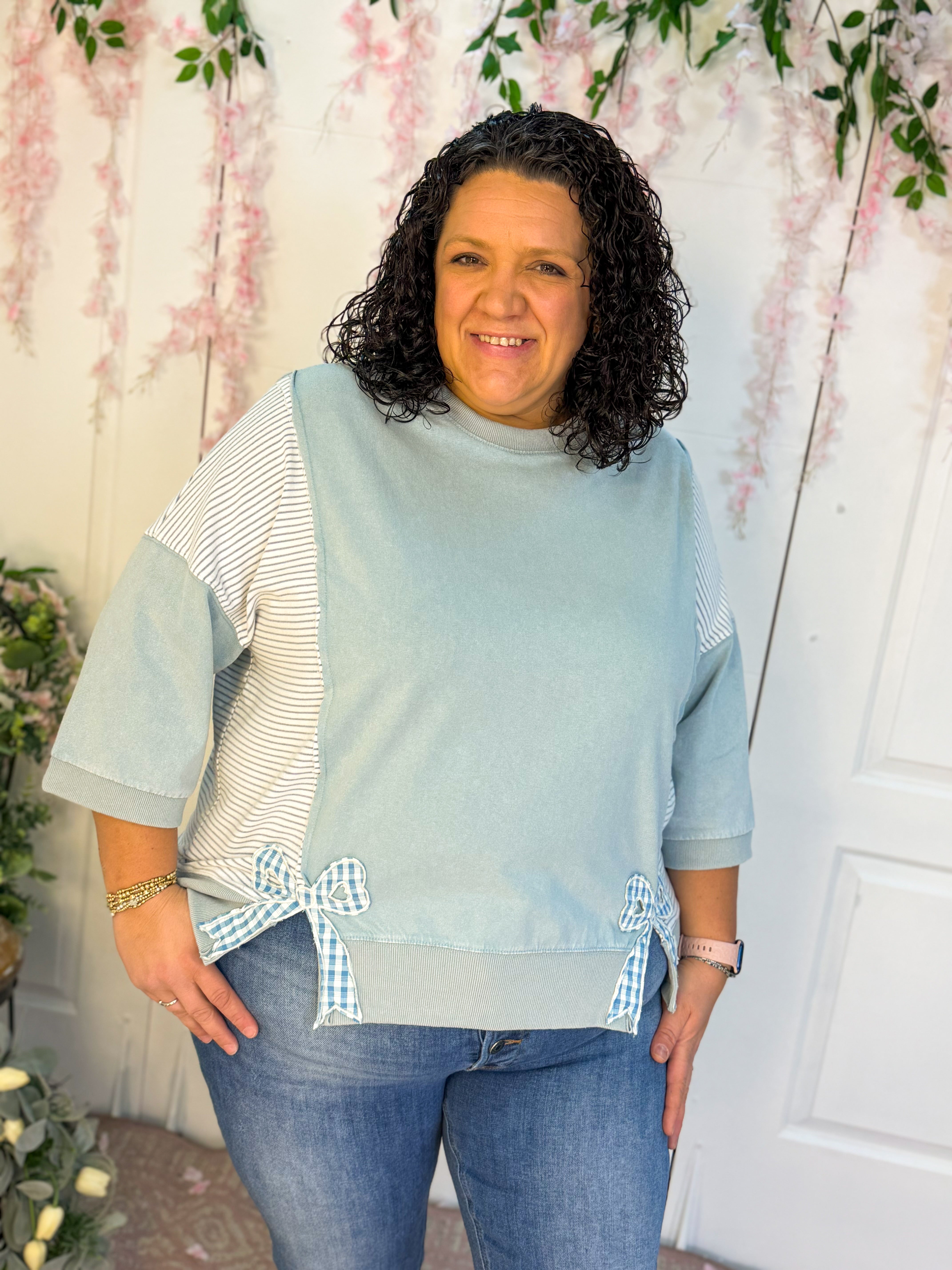 All the Right Details Top-100 Short Sleeve Tops-easel-The Lovely Closet, Women's Fashion Boutique in Alexandria, KY