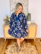 Modern Heritage Dress-180 Dresses-Umgee-The Lovely Closet, Women's Fashion Boutique in Alexandria, KY
