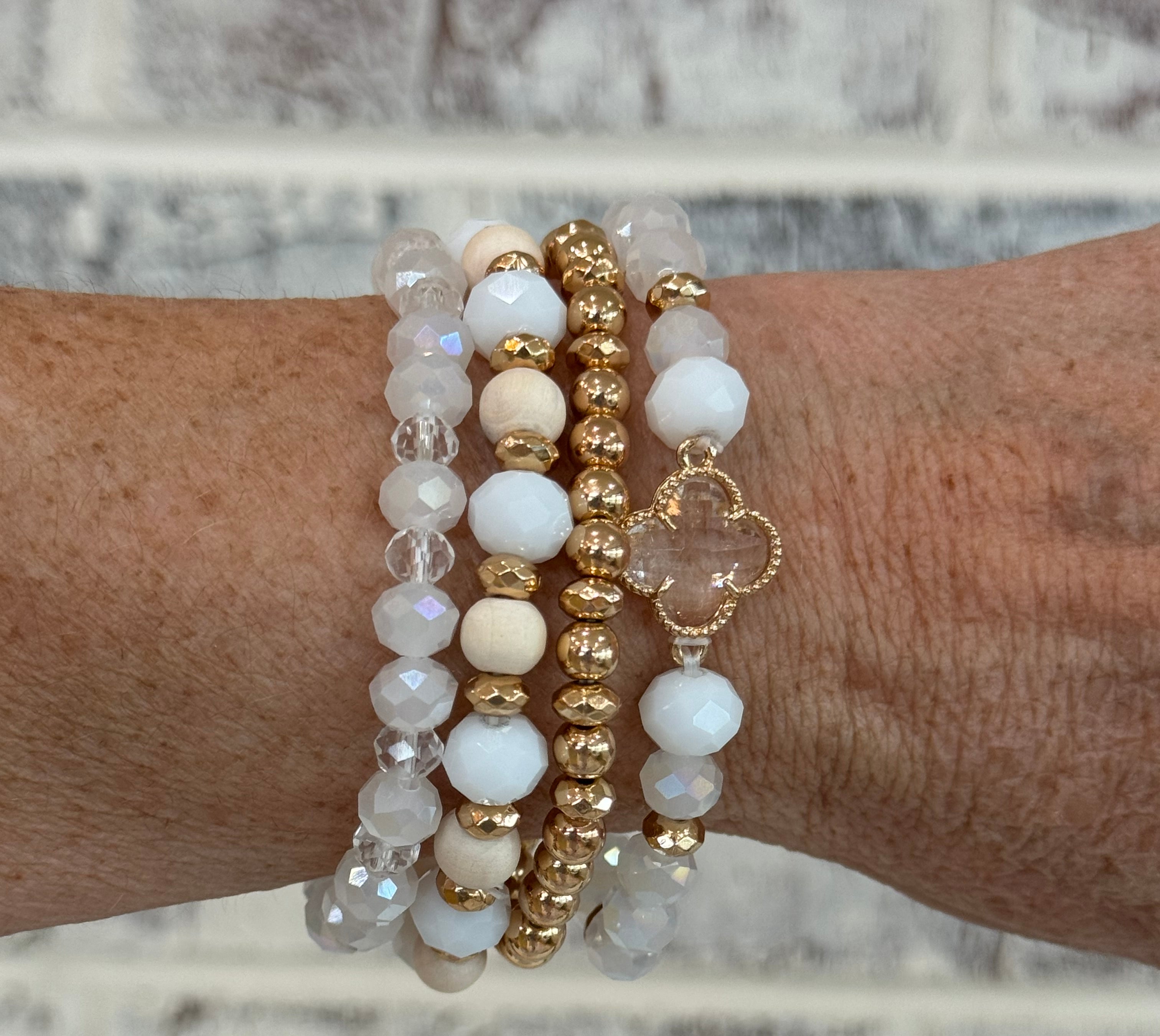 Your Lucky Bracelet Stack-Bracelets-The Lovely Closet-The Lovely Closet, Women's Fashion Boutique in Alexandria, KY