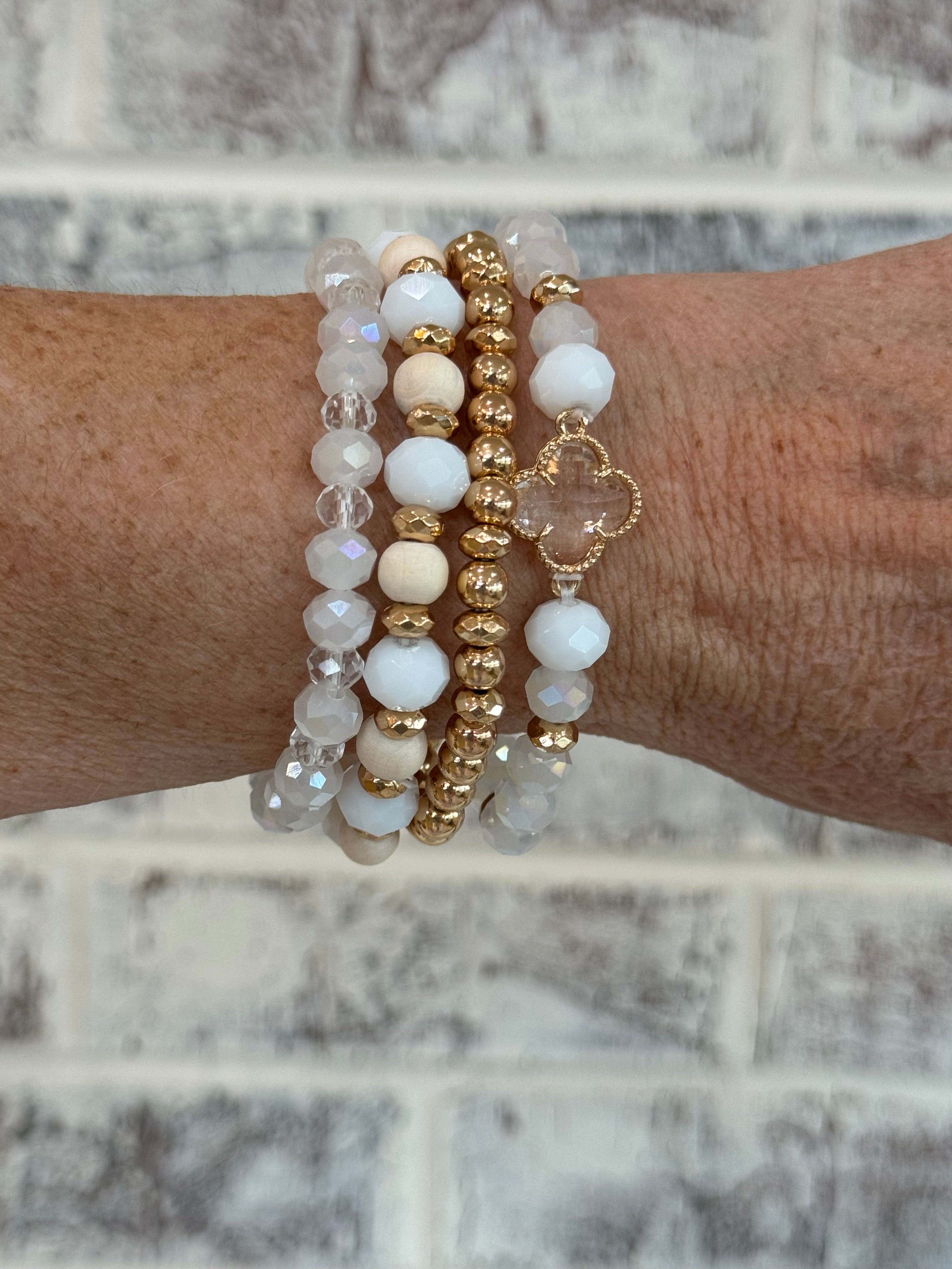 Your Lucky Bracelet Stack-Bracelets-The Lovely Closet-The Lovely Closet, Women's Fashion Boutique in Alexandria, KY