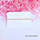 Beaded Blondes 7.25 inch Swarovski Birthstone Bracelet-250 Jewelry-Beaded Blondes-The Lovely Closet, Women's Fashion Boutique in Alexandria, KY