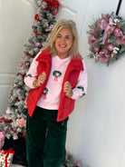Weekend Puffer Vest - Red-170 Jackets/Outerwear-zenana-The Lovely Closet, Women's Fashion Boutique in Alexandria, KY