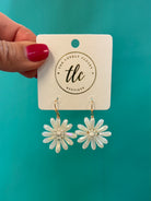 Pretty in The Summer Earrings- White-280 Accessories-The Lovely Closet-The Lovely Closet, Women's Fashion Boutique in Alexandria, KY