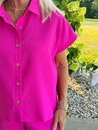 FINAL SALE - Walking in the Meadow Set - Pink-190 Rompers/Jumpsuits/Sets-The Lovely Closet-The Lovely Closet, Women's Fashion Boutique in Alexandria, KY