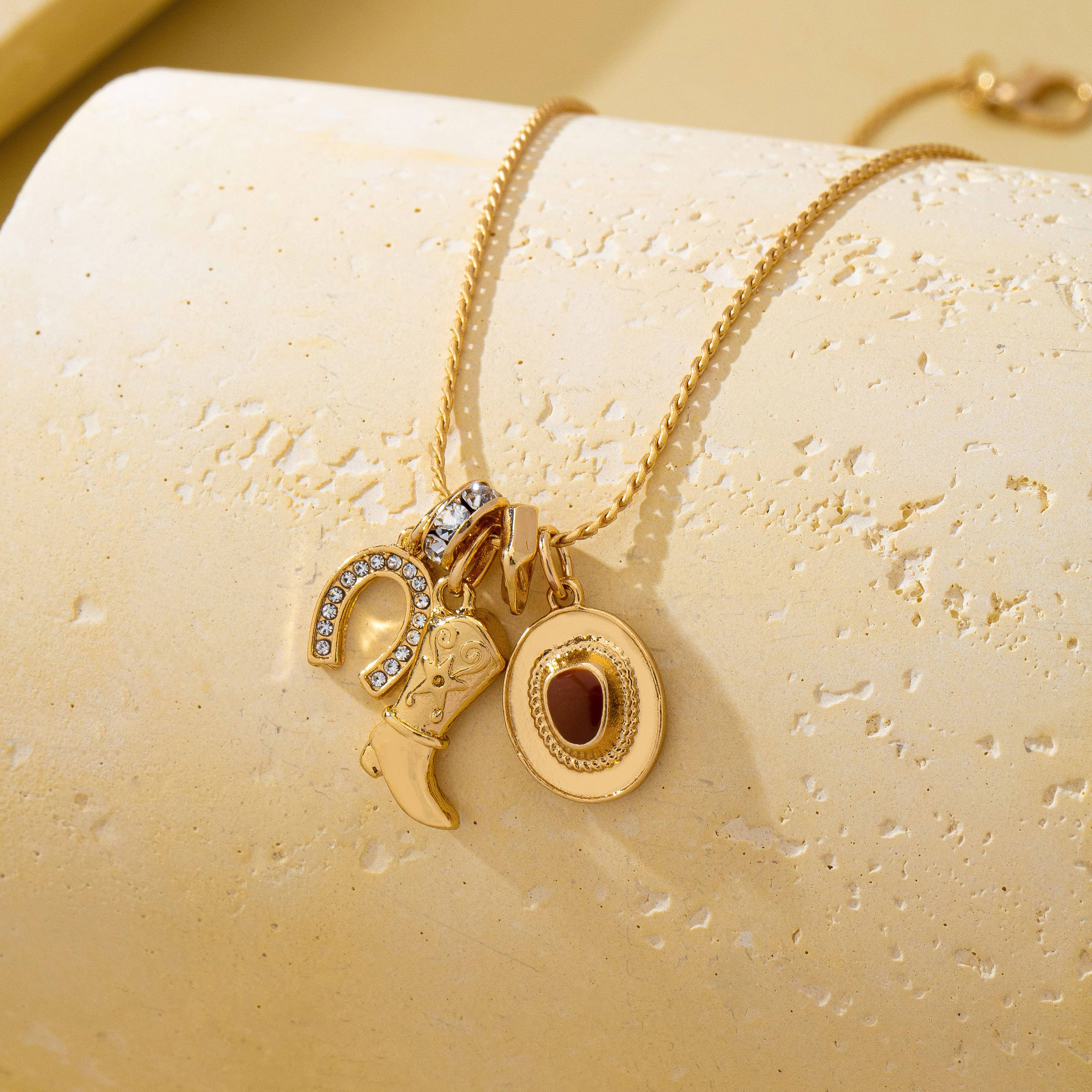 Western Charm Necklace-280 Accessories-JOSSLYN by wall to wall-The Lovely Closet, Women's Fashion Boutique in Alexandria, KY