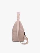 Nikki Faux Suede Sling Pack Bag - Garnet-290 Bag/Handbags-Jen & Co.-The Lovely Closet, Women's Fashion Boutique in Alexandria, KY