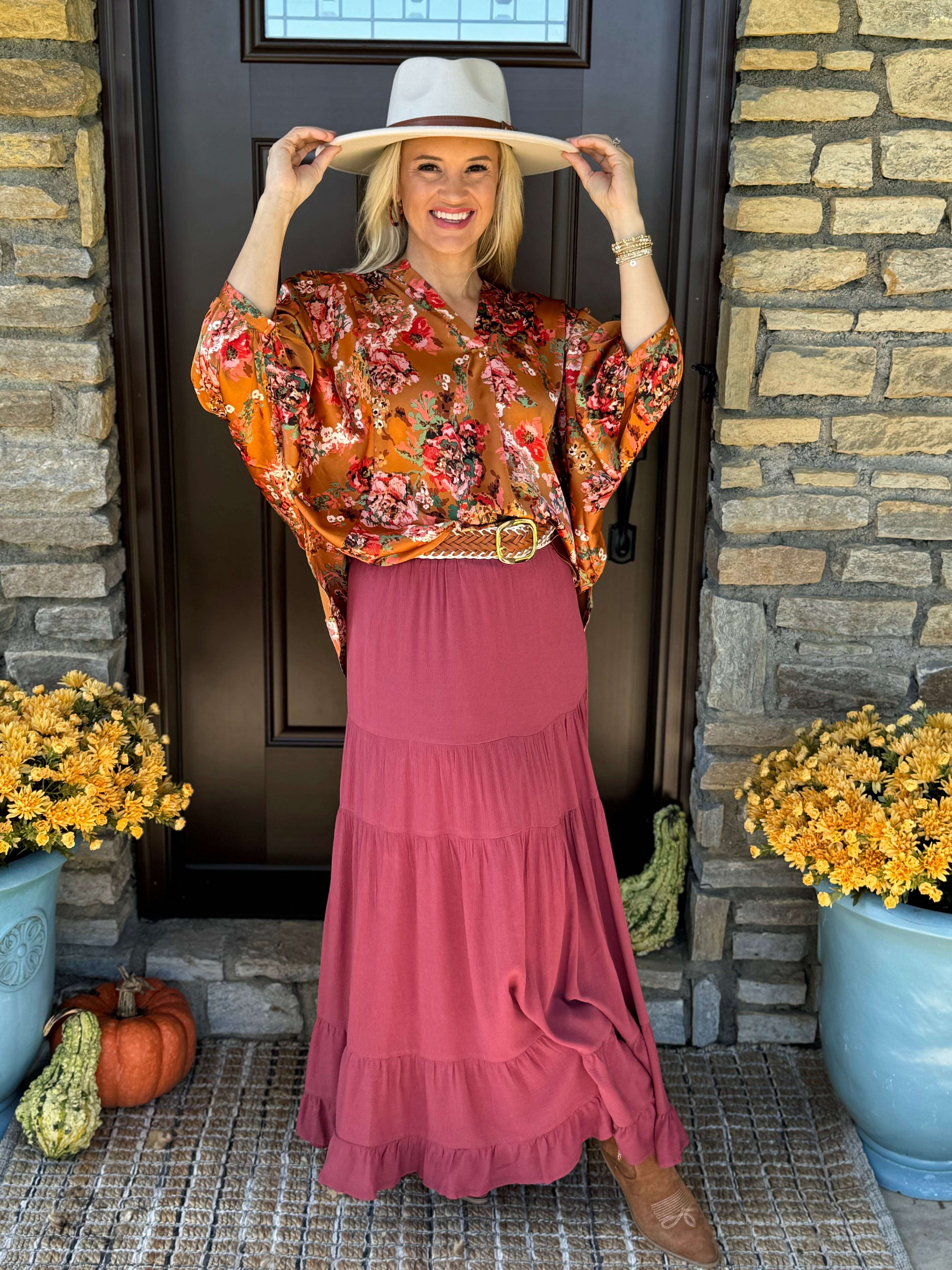 FINAL SALE - Autumn Colors Have Arrived Top-110 Long Sleeve Top-The Lovely Closet-The Lovely Closet, Women's Fashion Boutique in Alexandria, KY